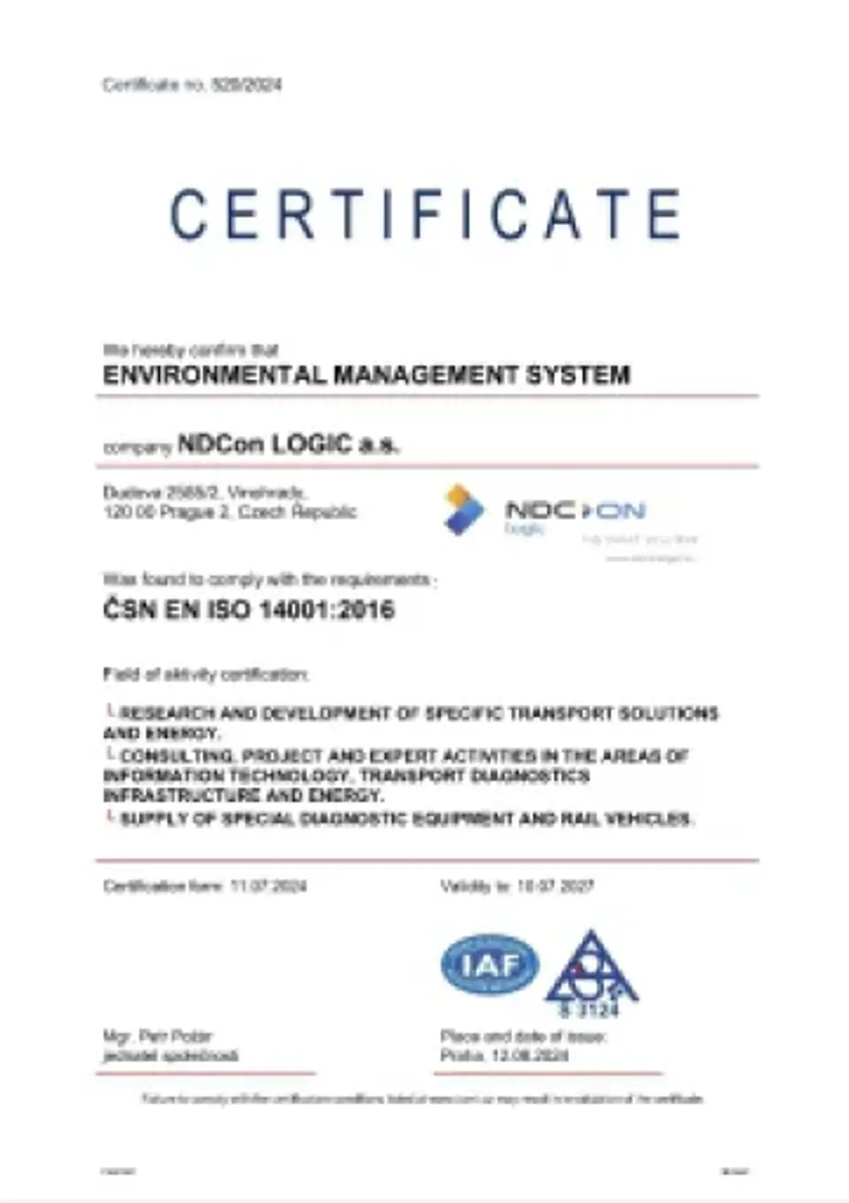 Certificate 2